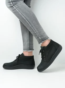 Kansas Lady XW - zwart nubuck