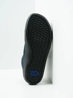 Kansas Men - blauw nubuck
