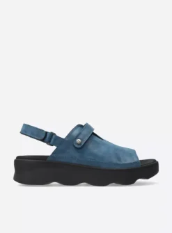 Laprida - blauw effectleer