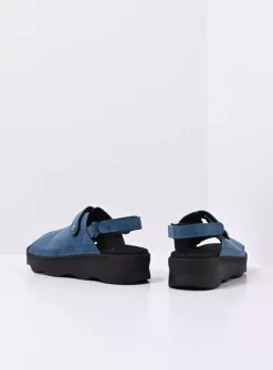 Laprida - blauw effectleer