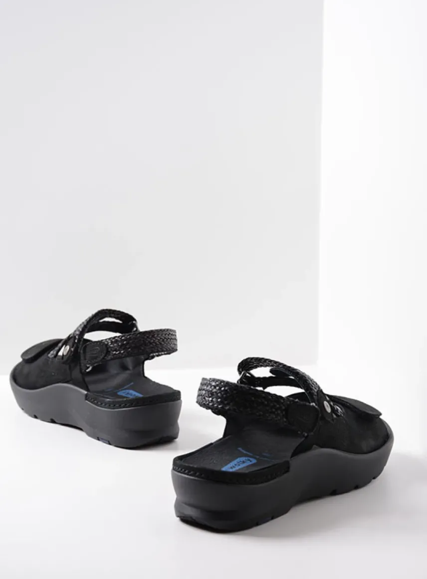 Lisse - zwart nubuck