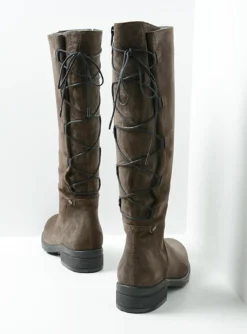 Longview - donkerbruin suede