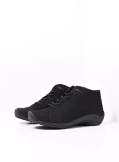Louise - zwart nubuck