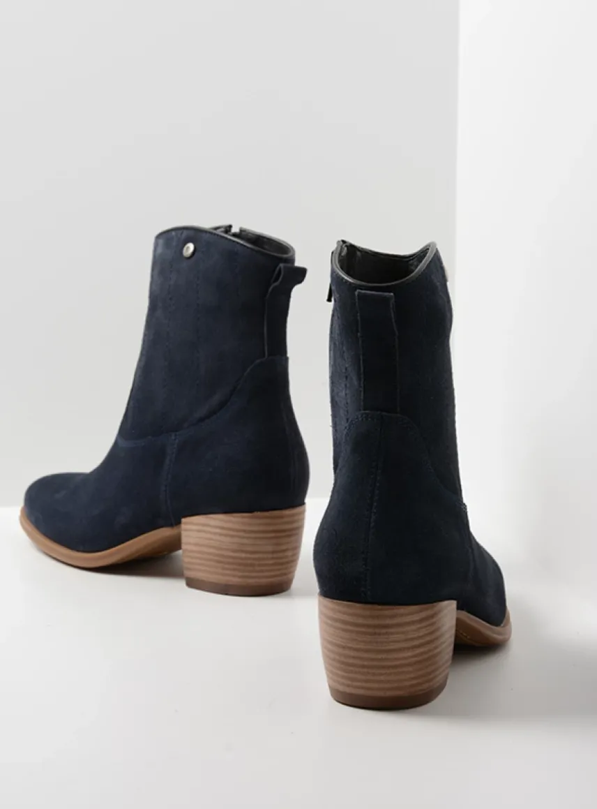 Lubbock - blauw zomer suede