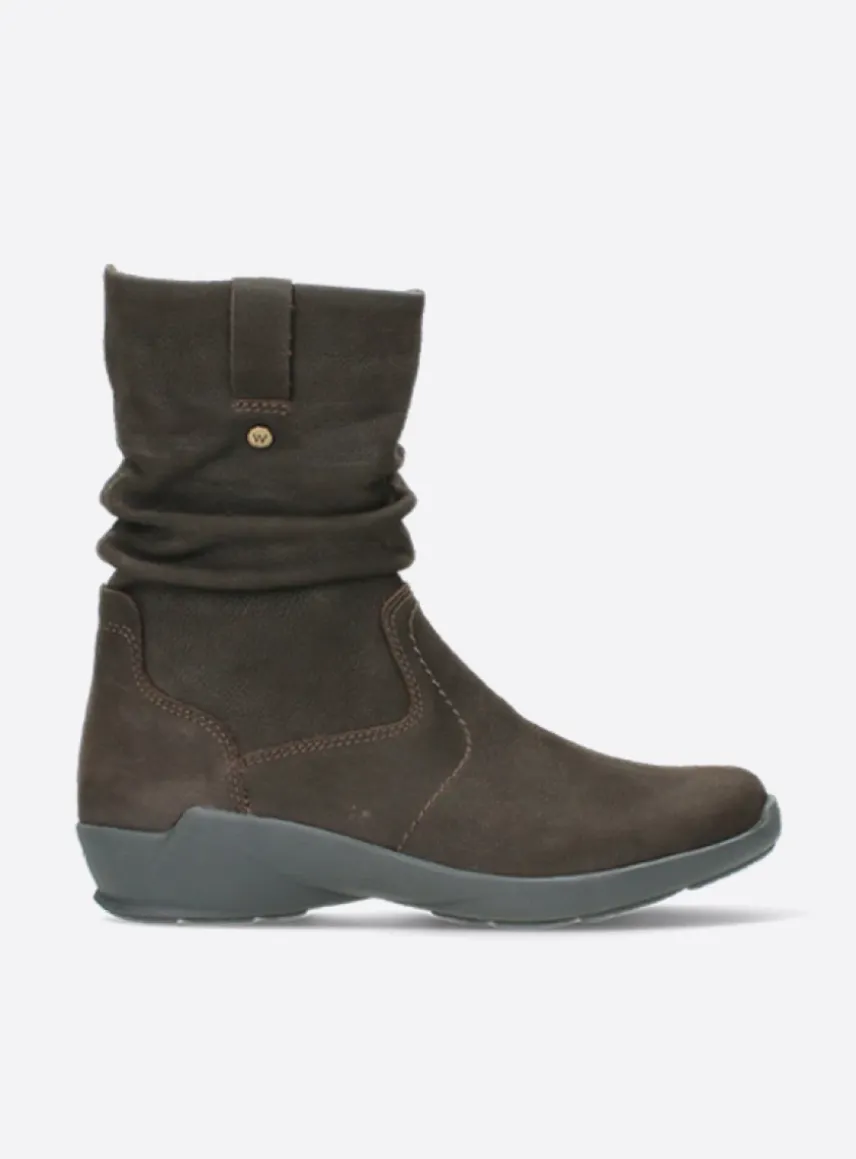 Luna - bruin nubuck
