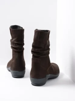 Luna - bruin nubuck