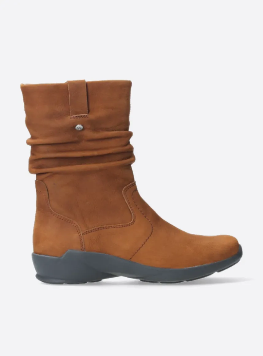Luna - cognac nubuck
