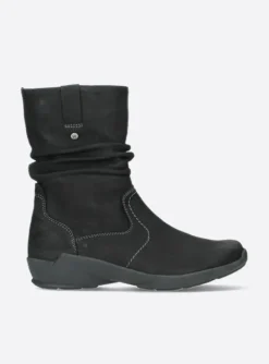 Luna - zwart nubuck