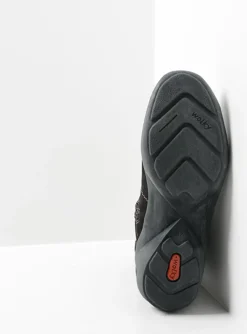 Luna - zwart nubuck
