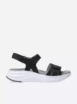 Miku - zwart nubuck