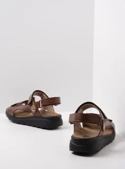 Mile - cognac leer