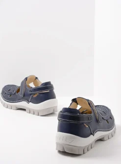 Move - blauw zomer leer
