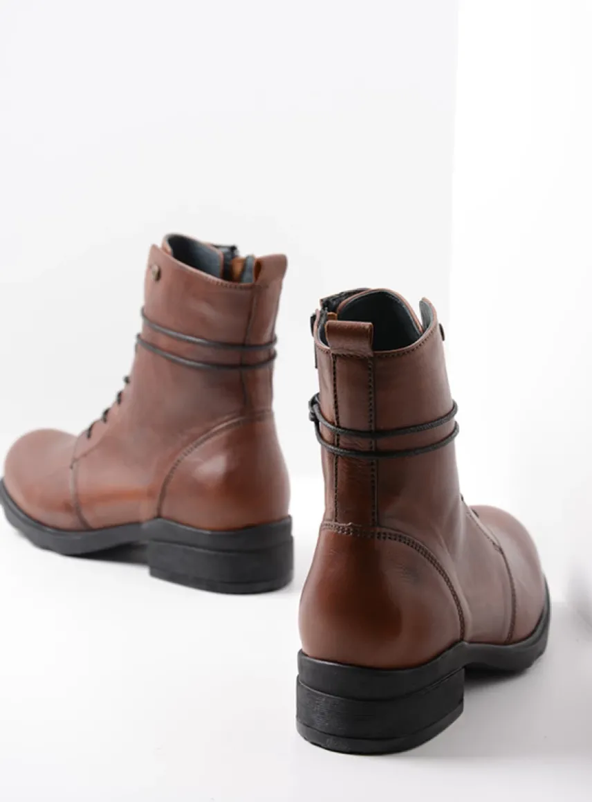 Murray HV - cognac leer
