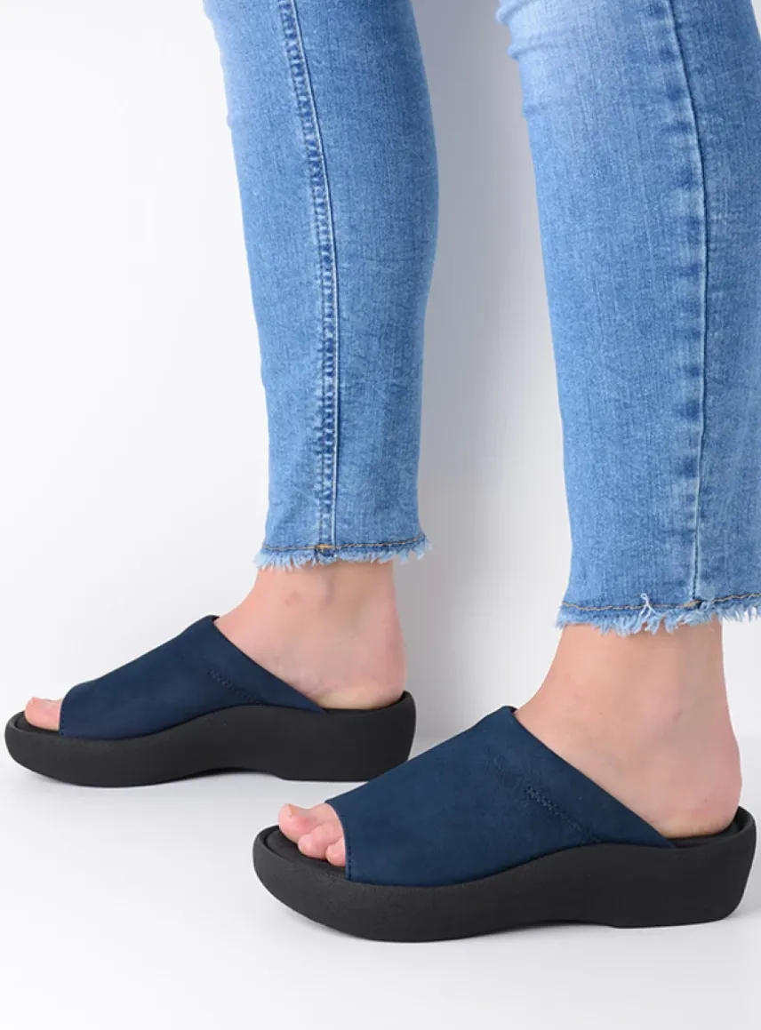 Nassau - denim nubuck