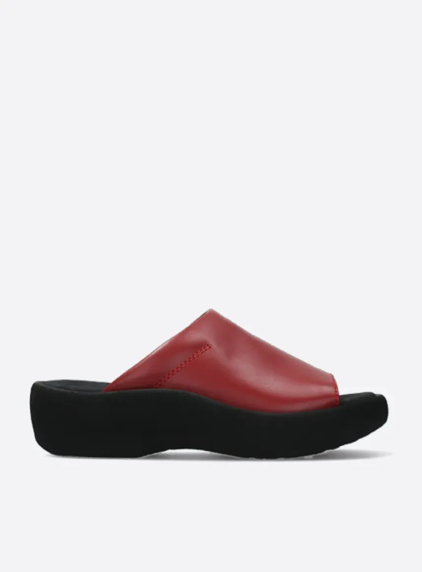 Nassau - rood leer