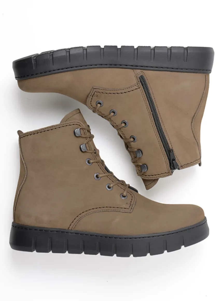 New Wave - donker taupe nubuck