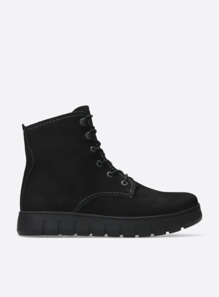 New Wave - zwart nubuck
