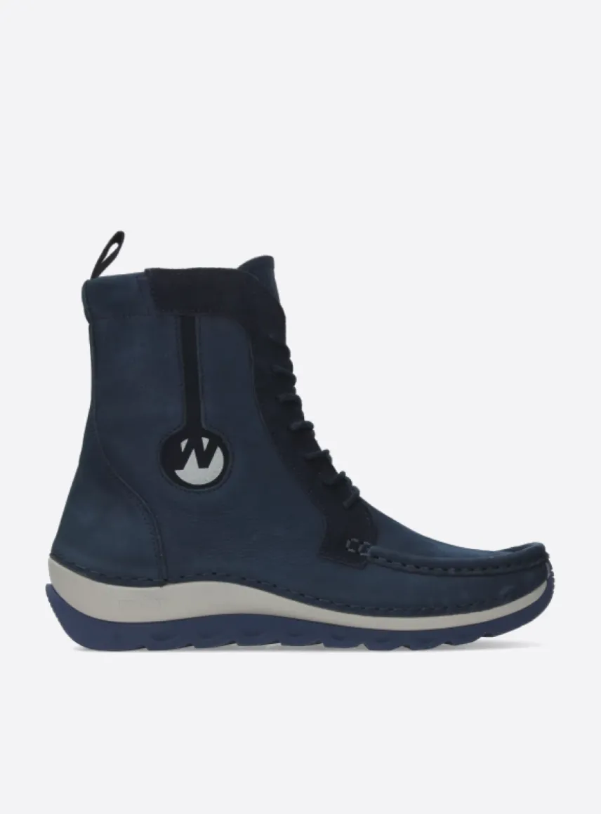 Ocean - denim nubuck