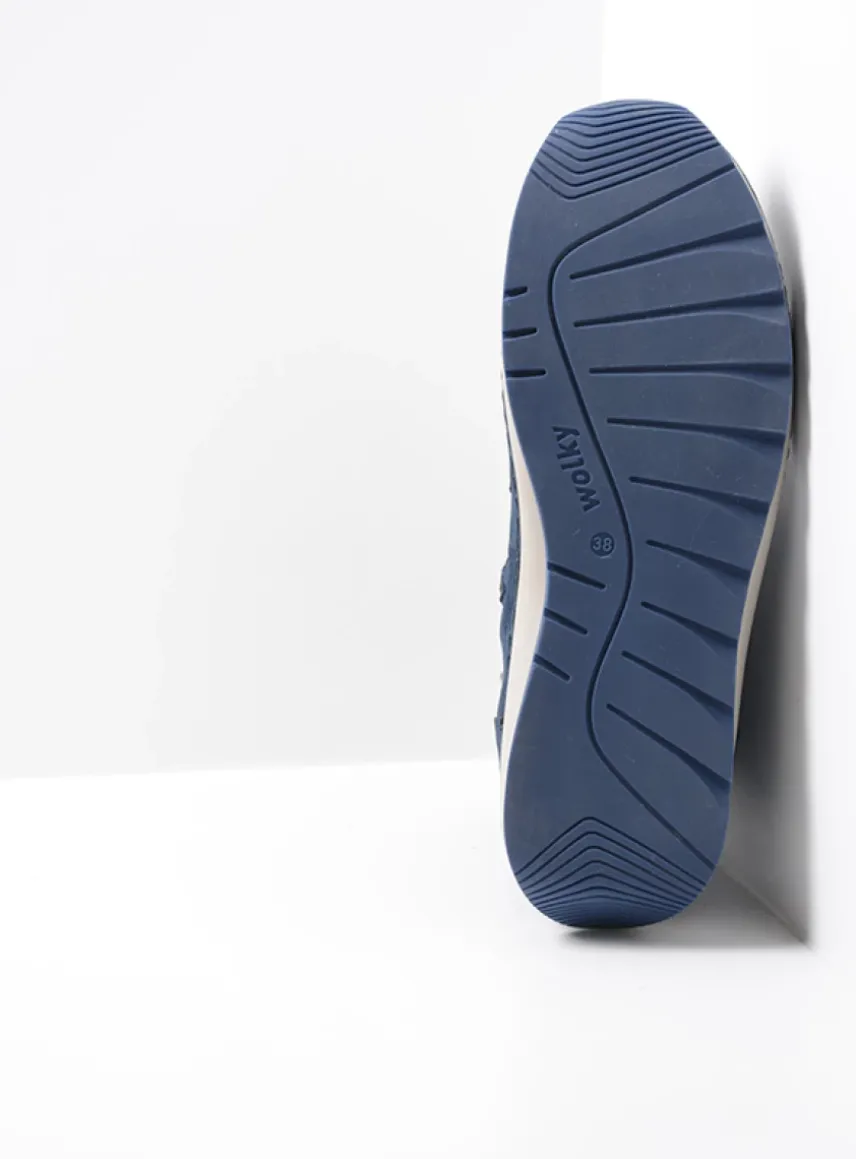 Ocean - denim nubuck