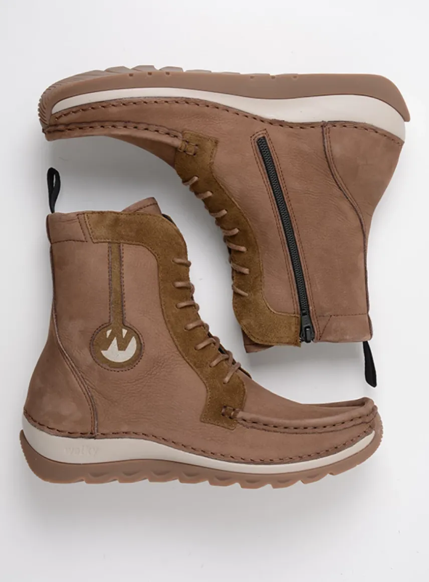 Ocean - donker taupe nubuck