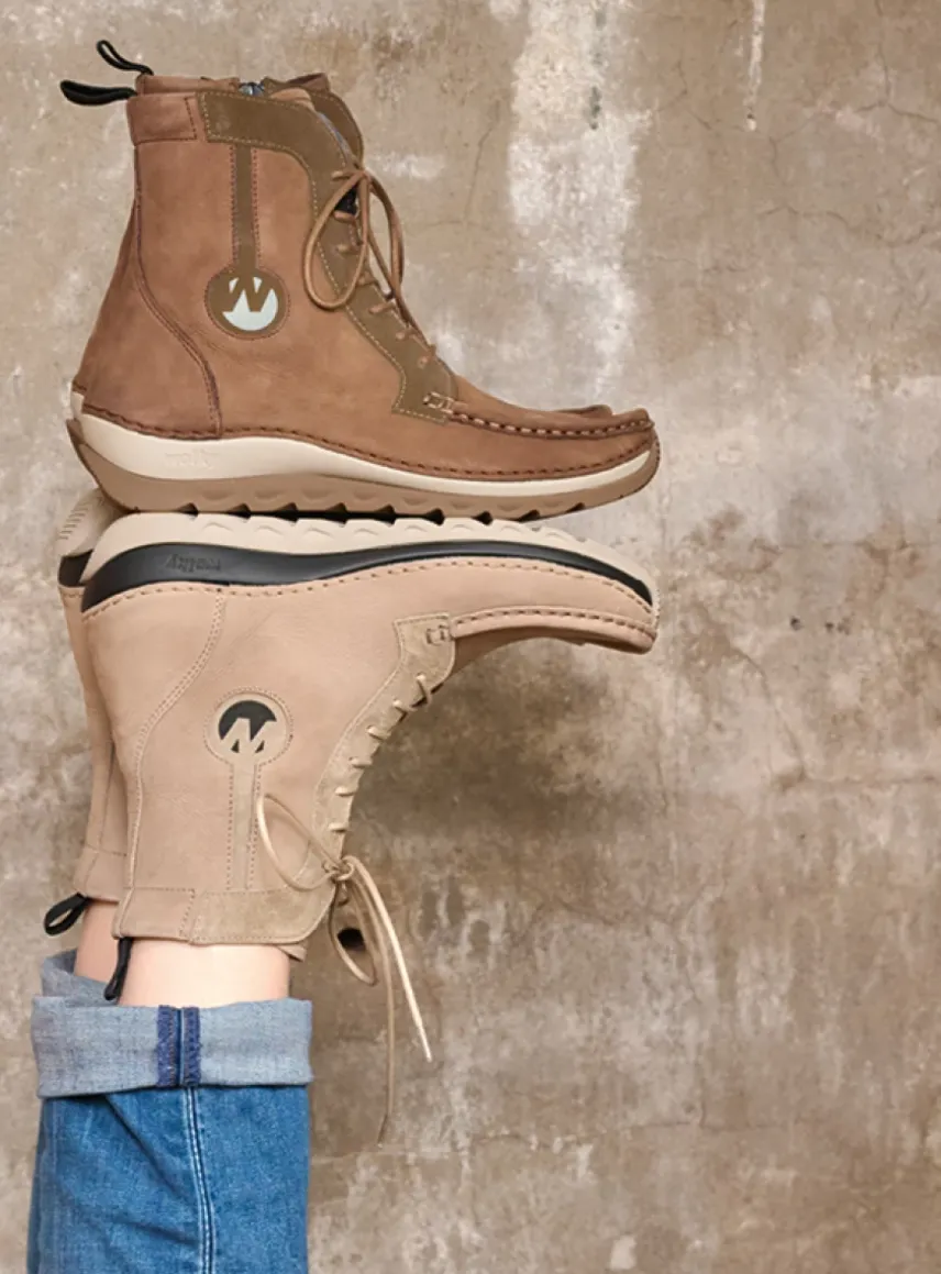 Ocean - donker taupe nubuck