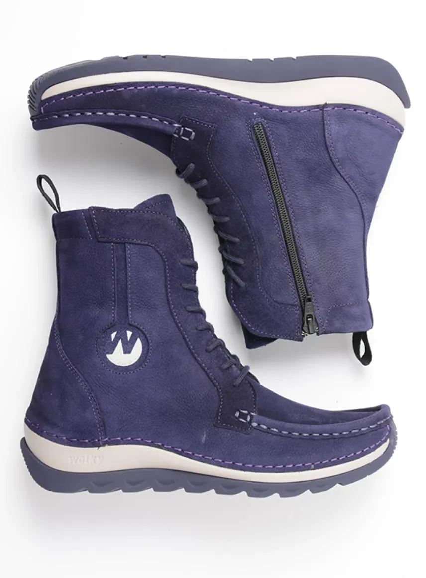 Ocean - paars nubuck