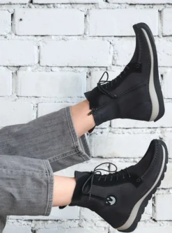 Ocean - zwart nubuck