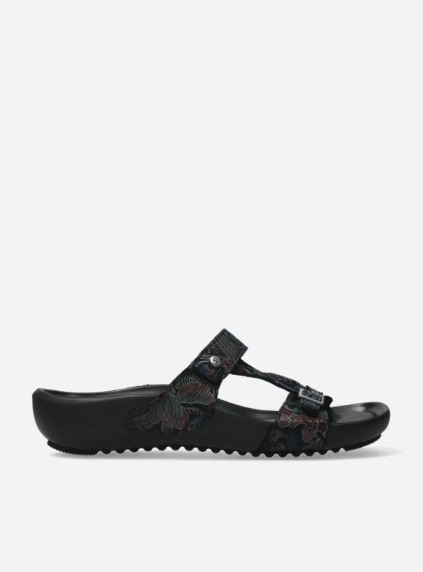 O'Connor - zwart/blauw suede