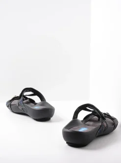 O'Connor - zwart/blauw suede