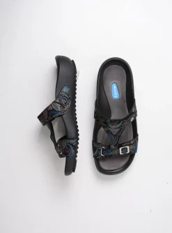 O'Connor - zwart/blauw suede