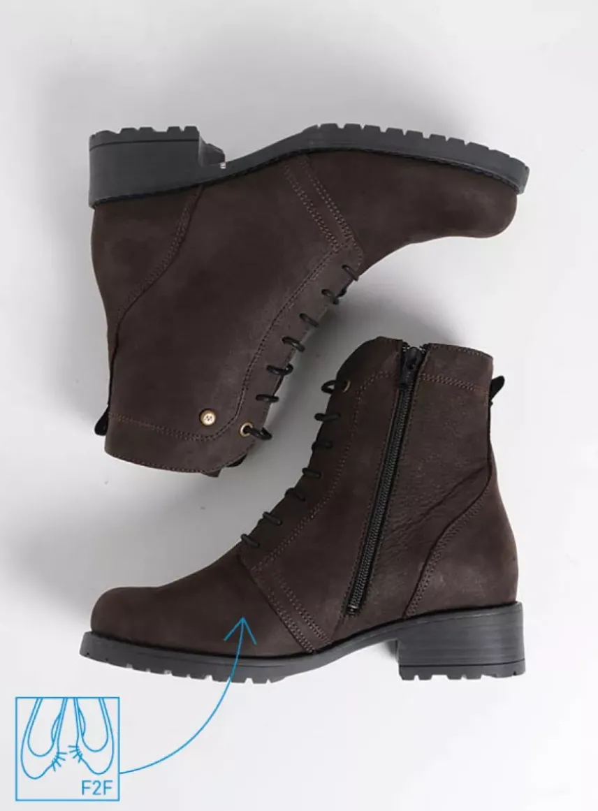Quinta F2F - bruin nubuck