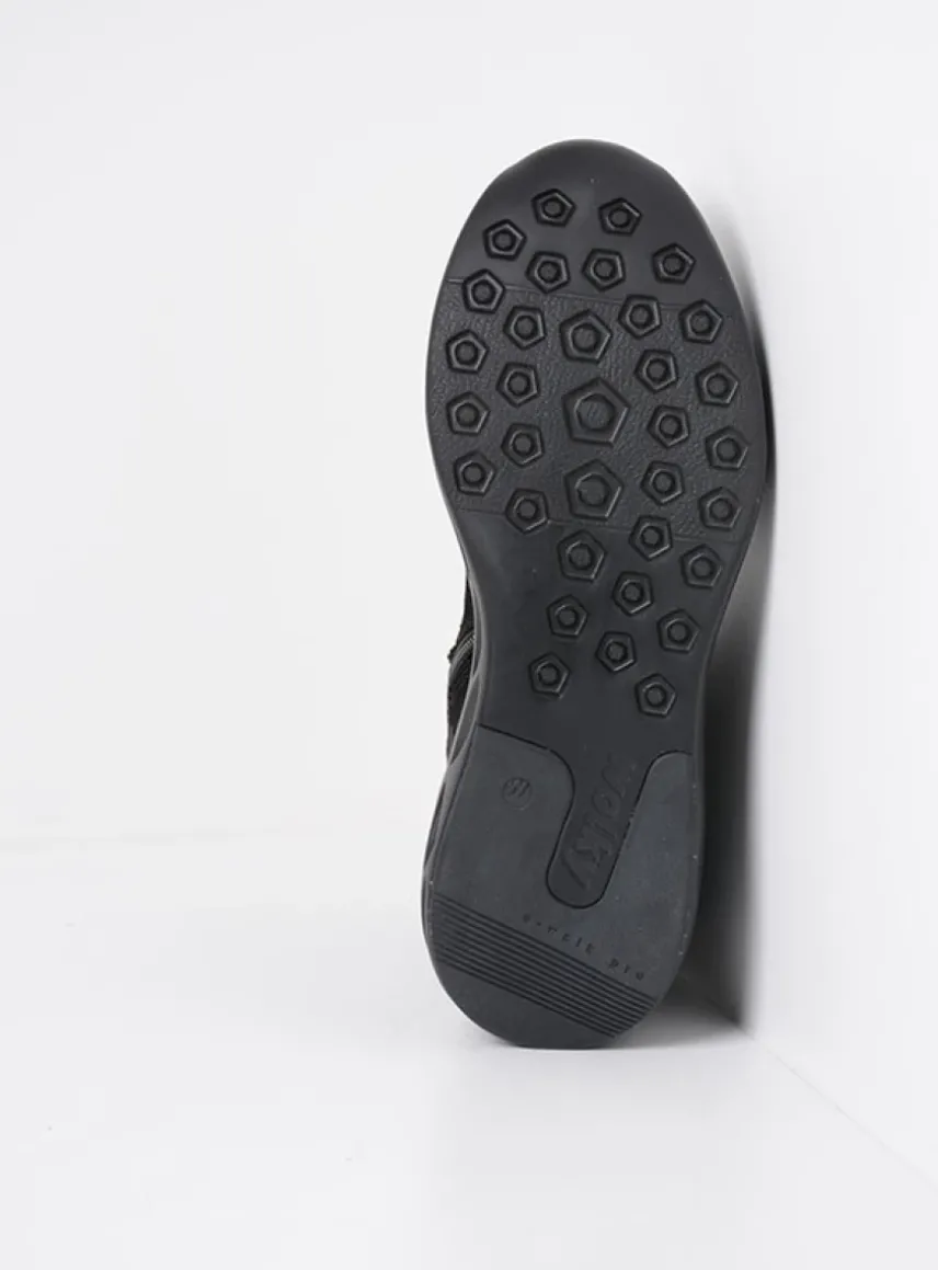 Rebound S2F - blauw stretch suede