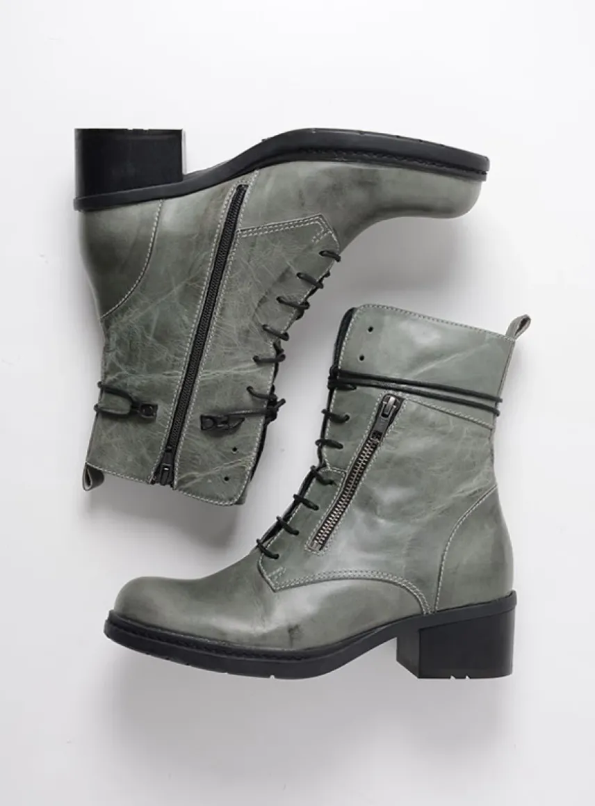 Rimbley - castor grey leer