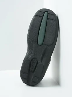 Roll Shoe Men - zwart leer