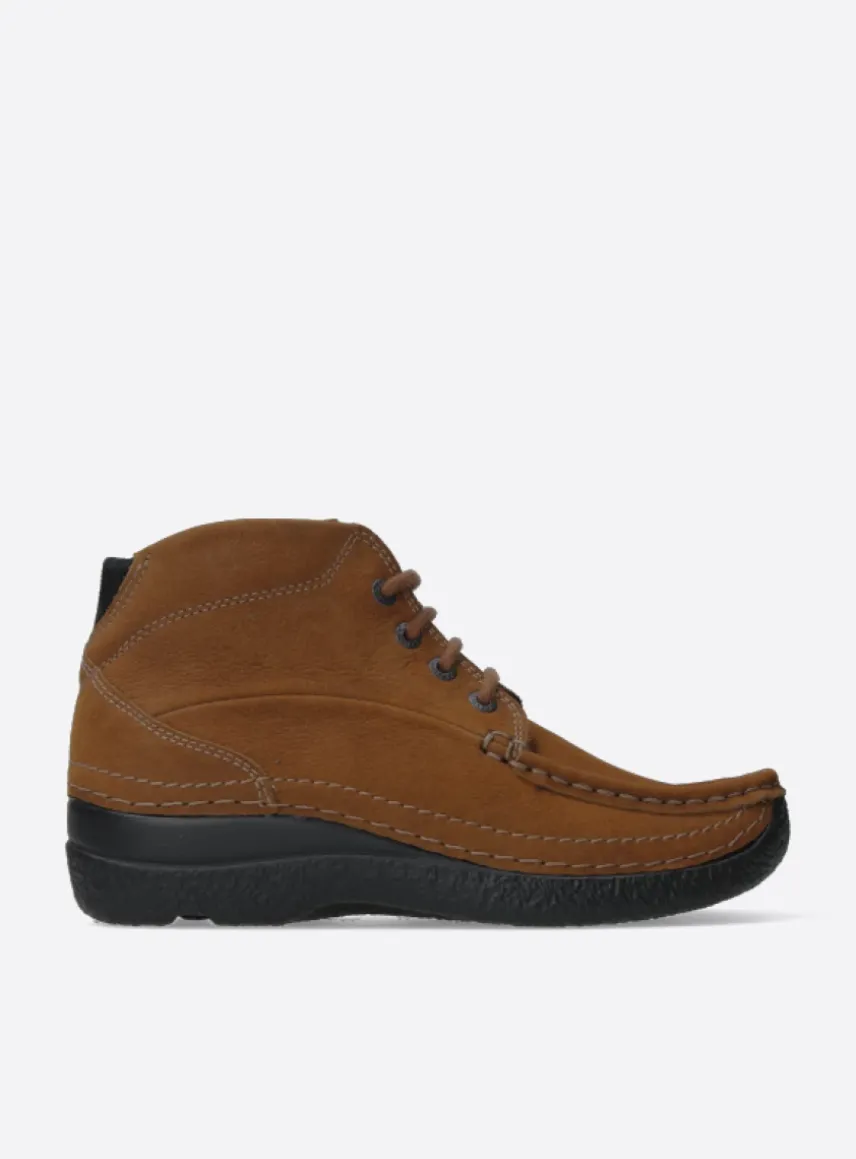 Roll Shoot - cognac nubuck