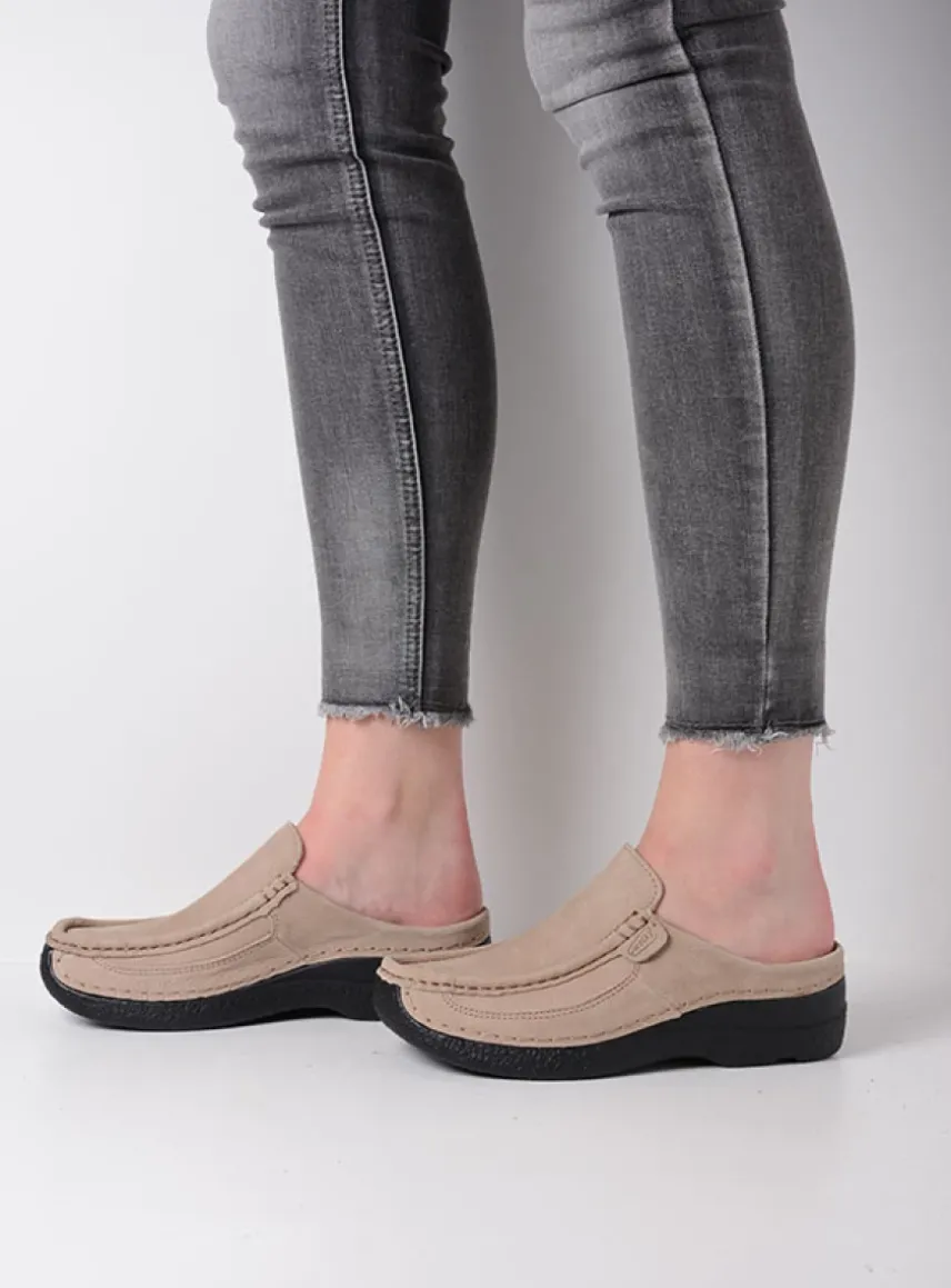 Roll Slide - safari nubuck