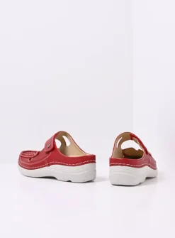 Roll Talaria - rood leer