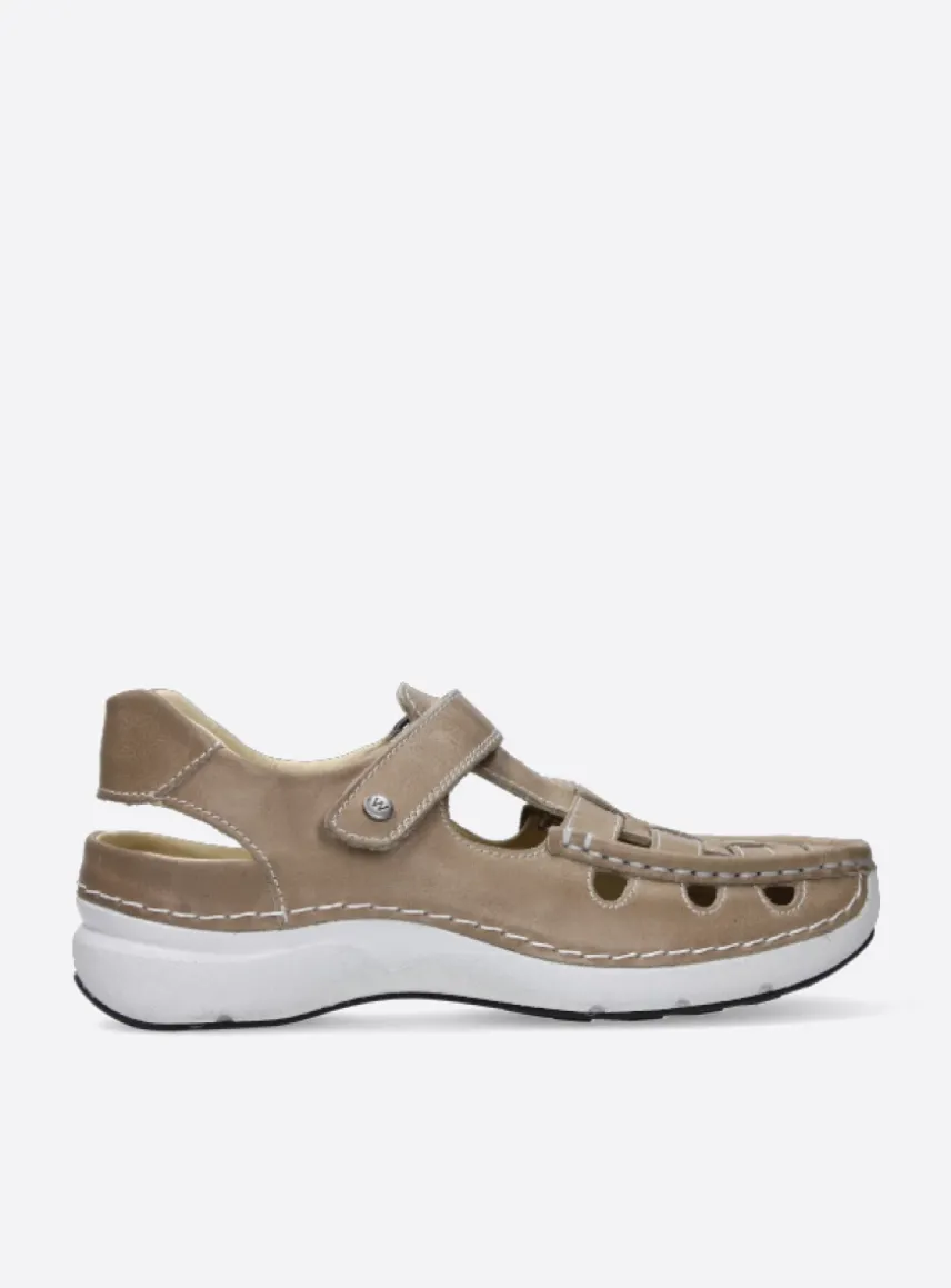 Rolling Sun - beige leer