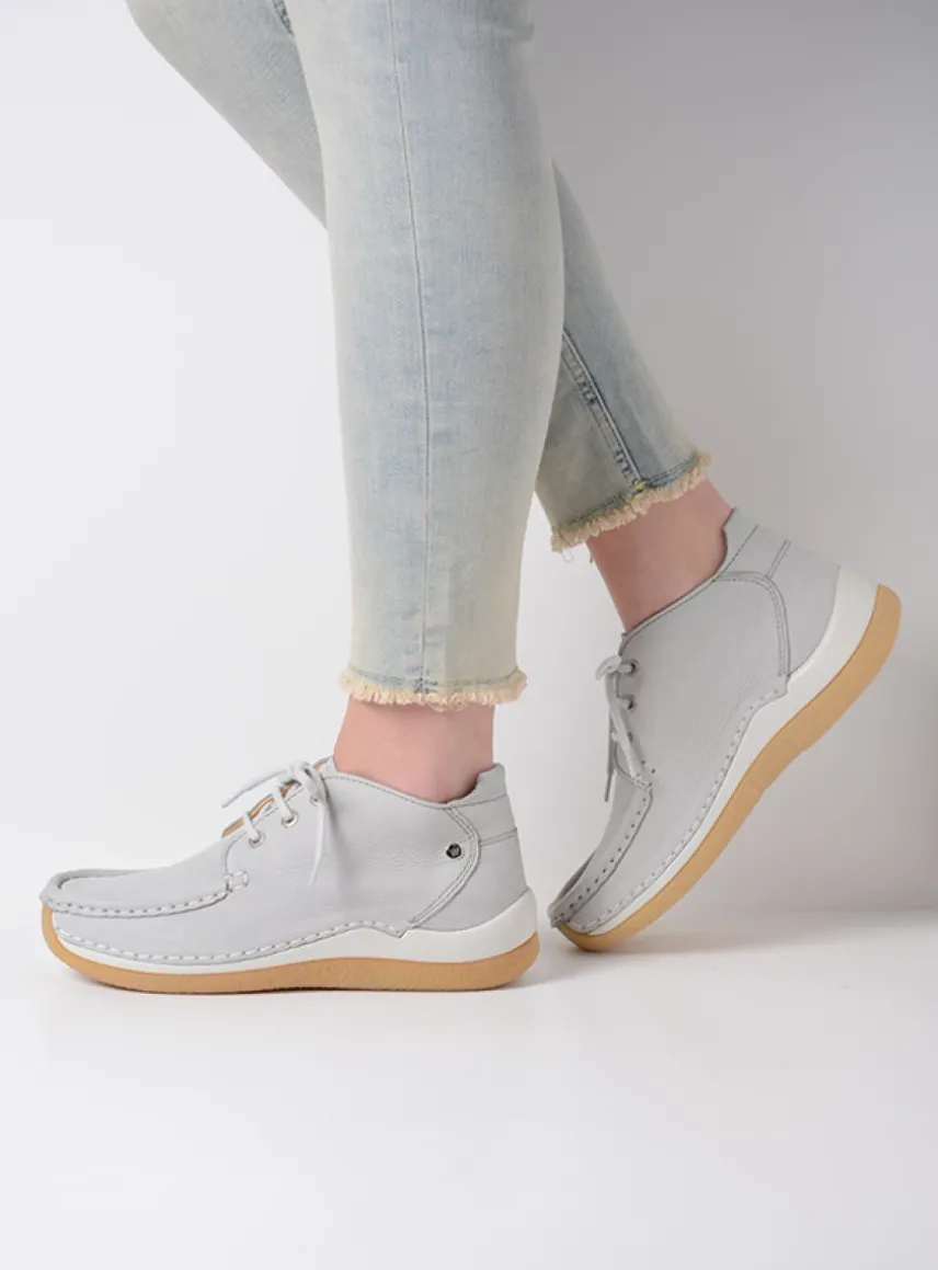 Rosella - lichtgrijs nubuck