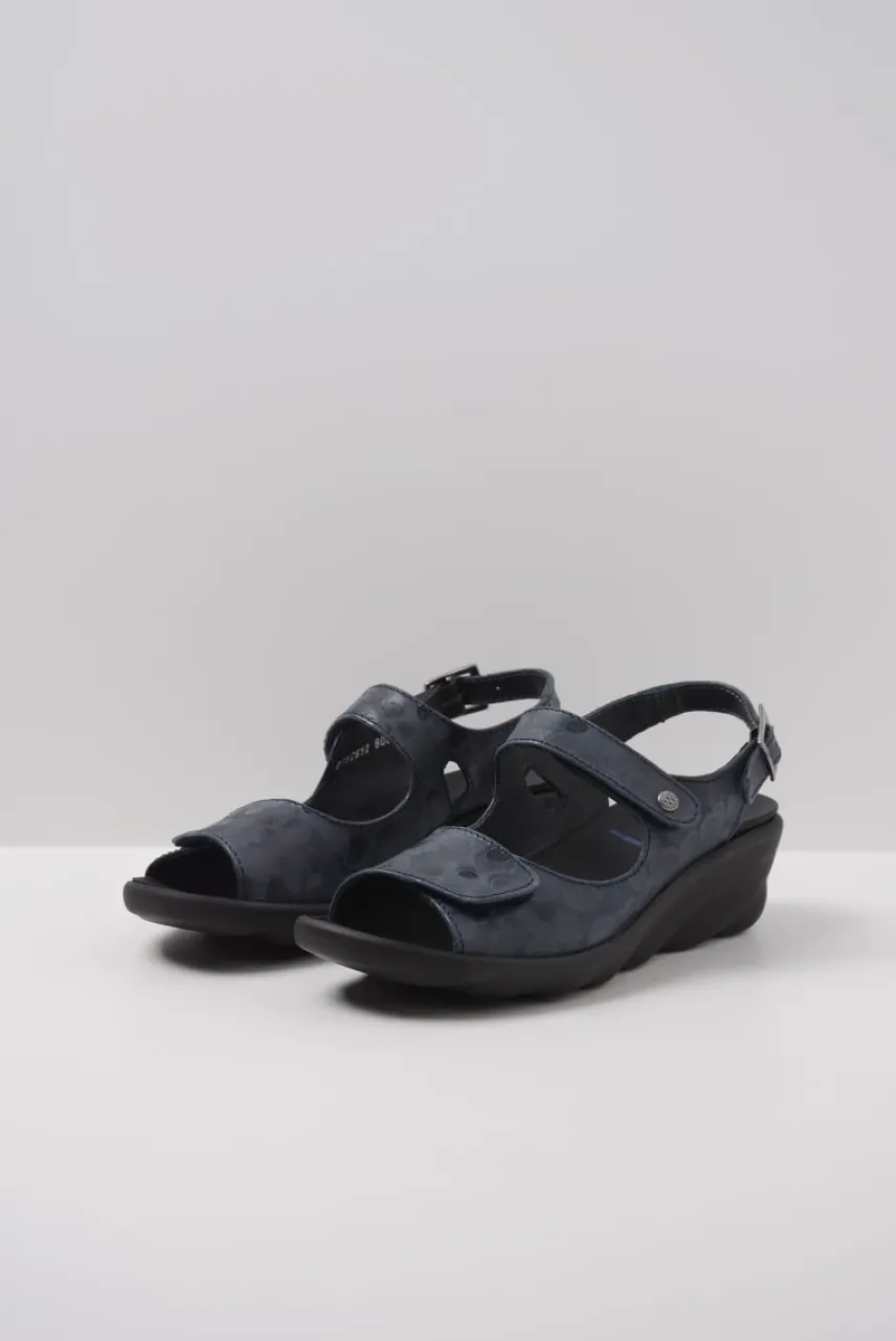 Scala - donkerblauw nubuck
