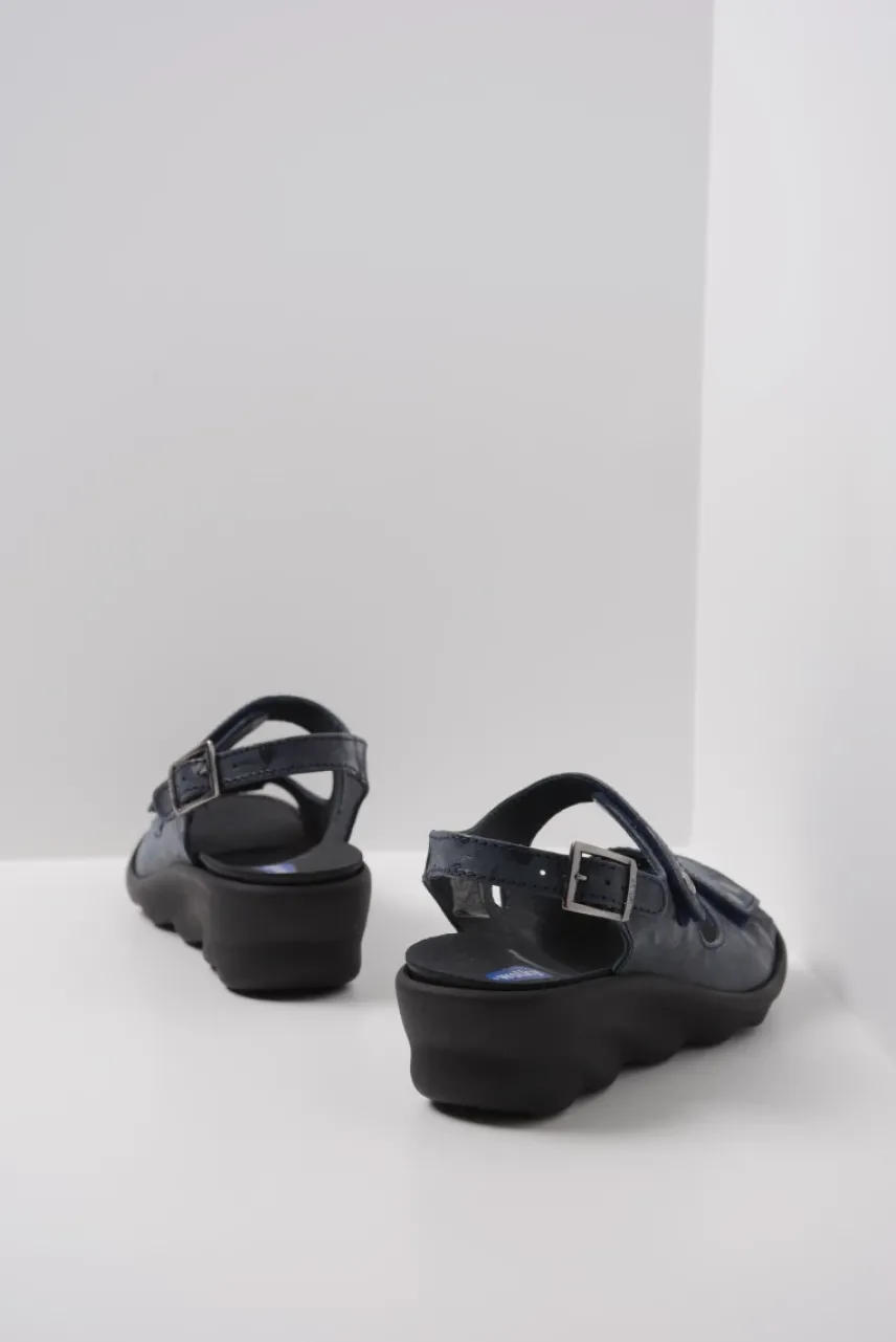Scala - donkerblauw nubuck