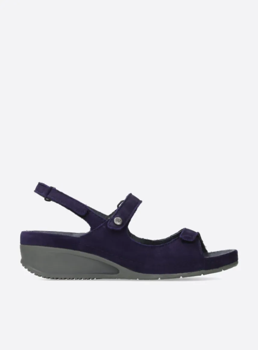Shallow - paars nubuck
