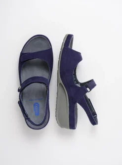 Shallow - paars nubuck