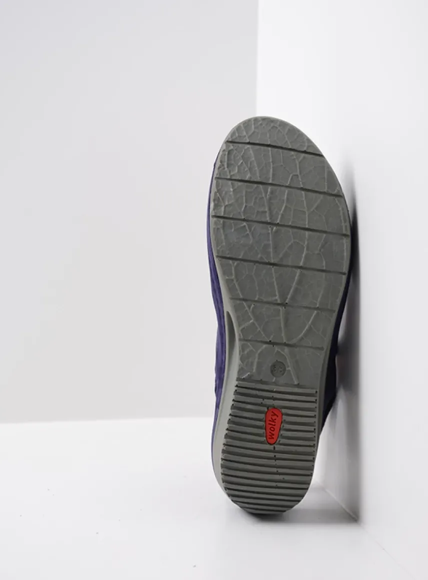 Shallow - paars nubuck