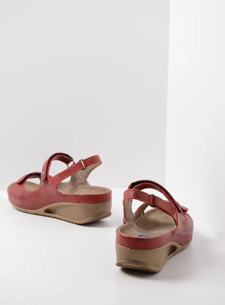 Shallow - rood leer