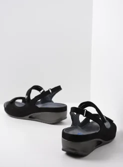 Shallow - zwart nubuck