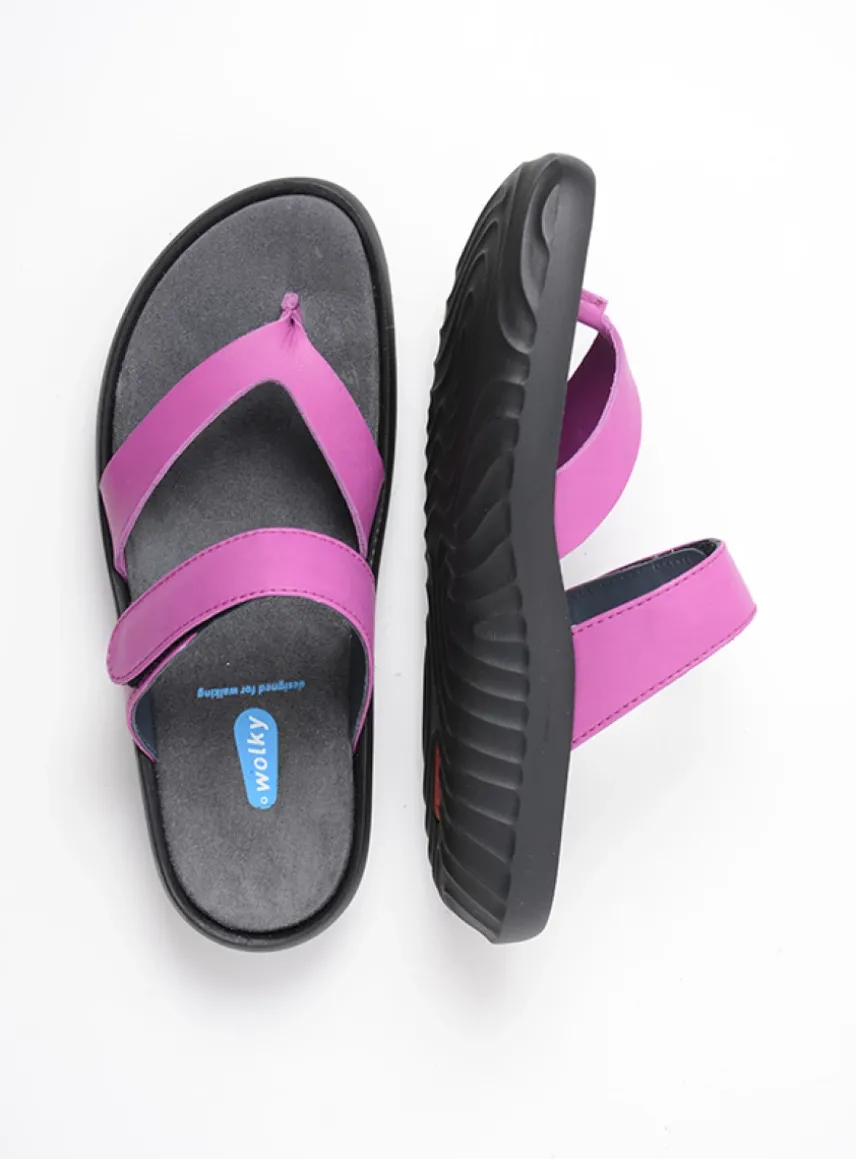 Tahiti - fuchsia leer