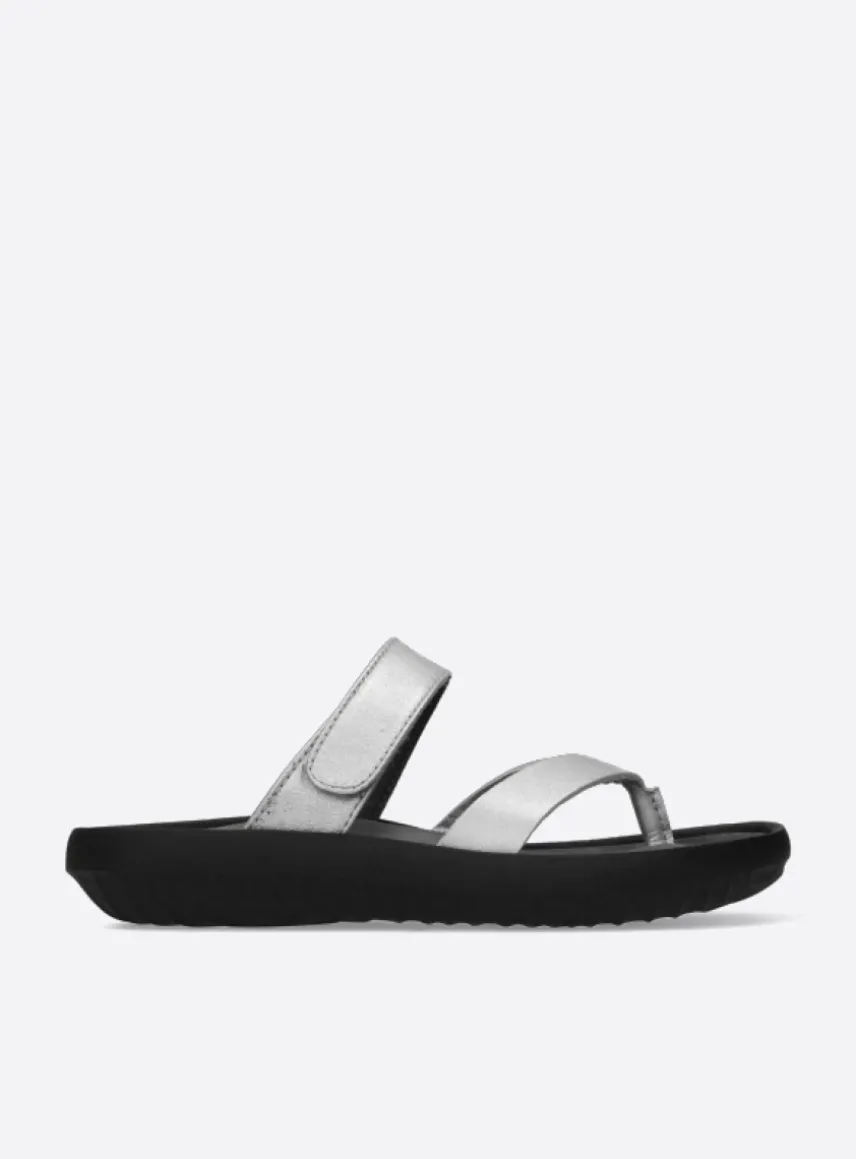 Tahiti - zilver/grijs leer