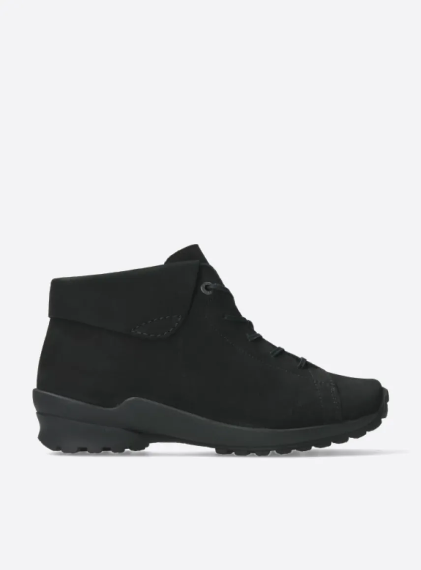 Teton - zwart nubuck