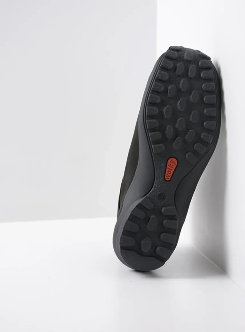 Teton - zwart nubuck